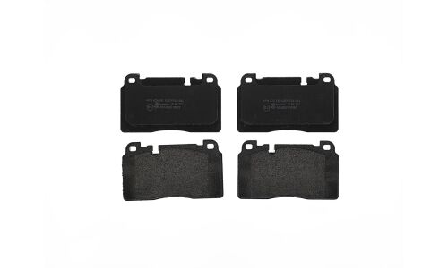 Колодки тормозные дисковые Brembo, комплект на ось (4 шт), арт. P85122