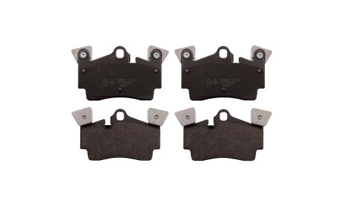 Колодки тормозные дисковые Febi, задние, комплект на ось (4 шт), арт. 116020