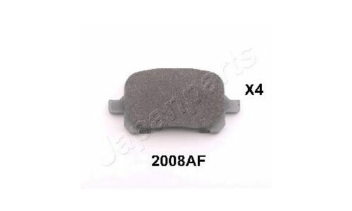 Колодки тормозные дисковые Japan Parts, передние, комплект на ось (4 шт), арт. PA-2008AF