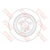 Диск тормозной | зад TRW, арт. DF6187