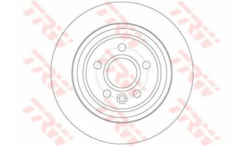 Диск тормозной | зад TRW, арт. DF6187