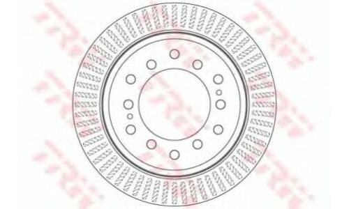 Тормозной диск TRW, арт. DF6342