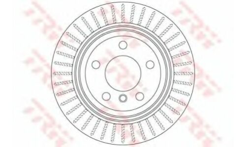Диск тормозной TRW, задний, арт. DF6513S