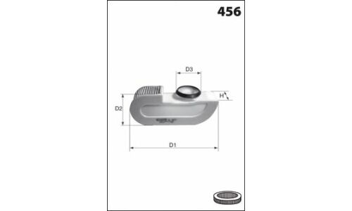 Фильтр воздушный MECAFILTER, арт. EL9211