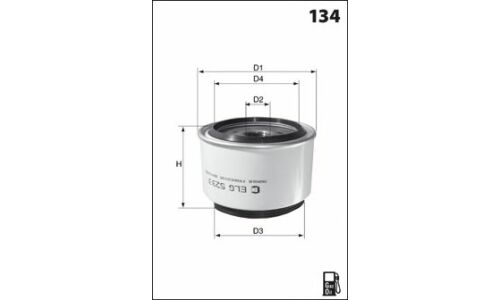 Фильтр топливный Mecafilter, арт. ELG5538