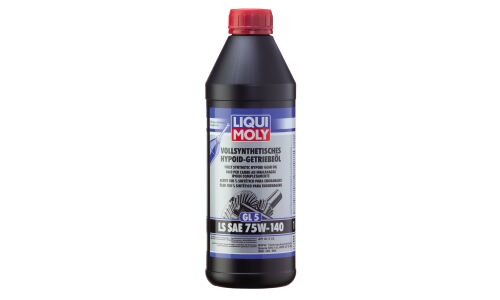 Масло трансмиссионное Liqui Moly Vollsynthetisches Hypoid-Getriebeoil LS 75w140, синтетическое, API GL-5, для дифференциалов, 1л, арт. 4421