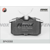 Колодки тормозные дисковые Fenox, задние, комплект на ось (4 шт), арт. BP43088