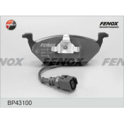 Колодки тормозные дисковые Fenox, передние, комплект на ось (4 шт), арт. BP43100