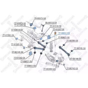 С/б зад. рычага внутр. BMW E81/E87/E90 | прав/лев Stellox, арт. 77-00831-SX