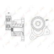 Натяжитель ремня навесного оборудования LYNXauto, арт. PT-3022