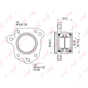 Ступица колеса LYNXauto, арт. WB-1013