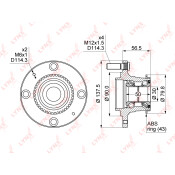 Ступица колеса LYNXauto, арт. WH-1067