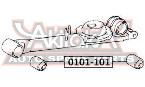 Сайлентблок Asva, арт. 0101-101