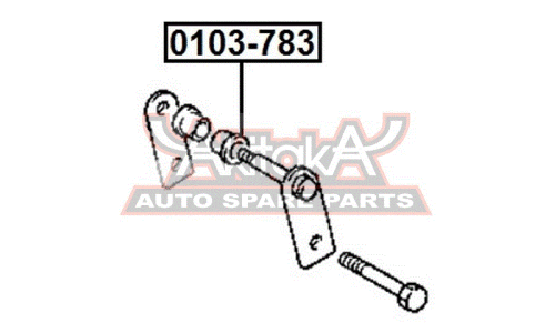 Втулка задней рессоры Asva, арт. 0103-783