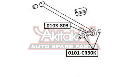 Втулка Asva, арт. 0103-803