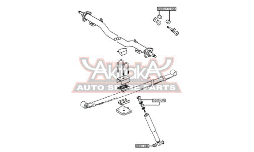 Сайлентблок Asva, арт. 0103-ET196X