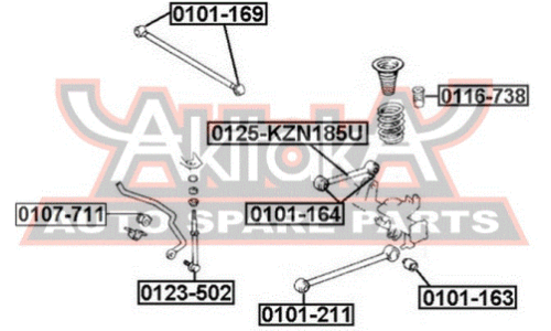 Втулка Asva, арт. 0107-711