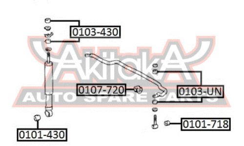 Втулка Asva, арт. 0107-720