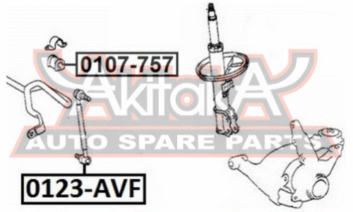 Втулка Asva, арт. 0107-757