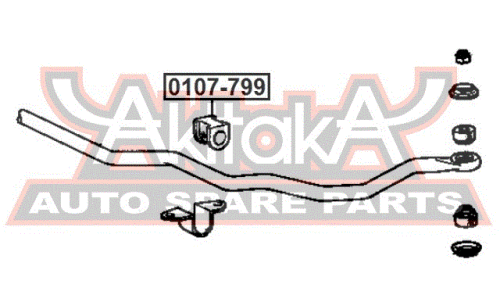 Втулка Asva, арт. 0107-799