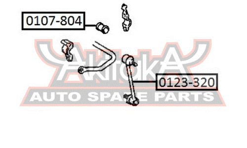 Втулка Asva, арт. 0107-804