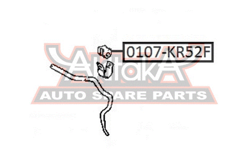 Втулка Asva, арт. 0107-KR52F