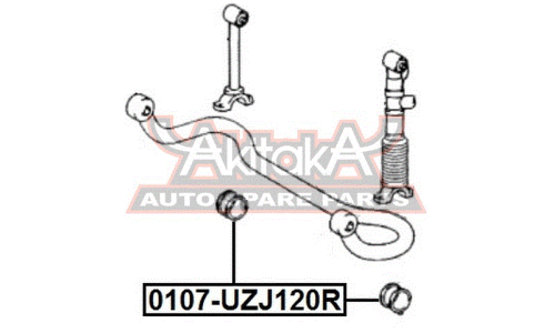 Втулка Asva, арт. 0107-UZJ120R