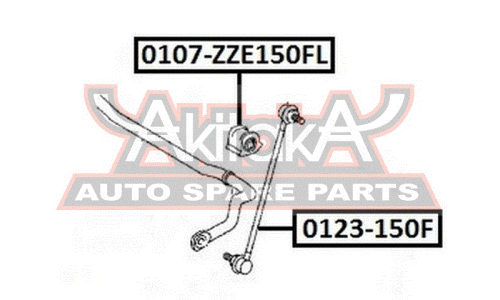 Втулка Asva, арт. 0107-ZZE150FL