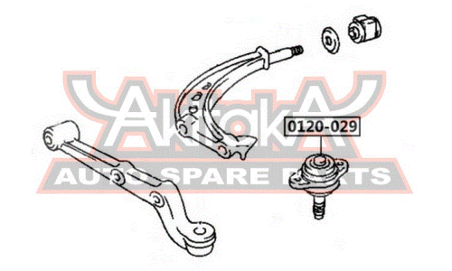 Опора шаровая Asva, арт. 0120-029