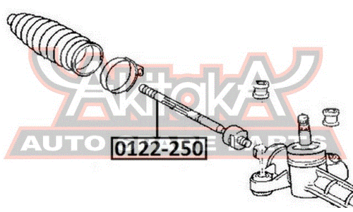Тяга рулевая Asva, арт. 0122-250