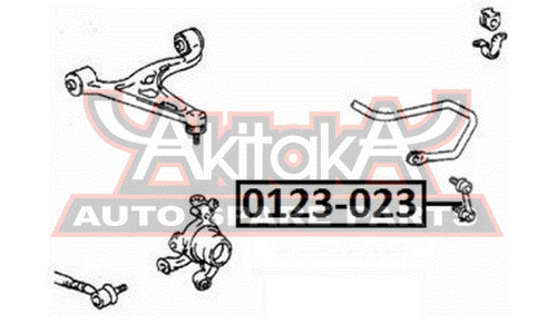 Стойка стабилизатора (линк) Asva, арт. 0123-023