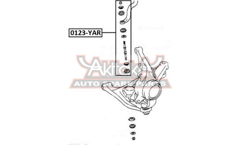Стойка стабилизатора (линк) Asva, арт. 0123-YAR