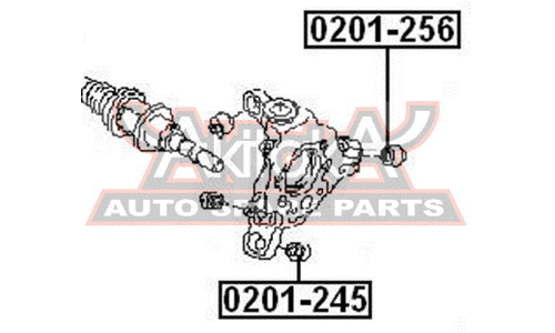 Сайлентблок Asva, арт. 0201-256