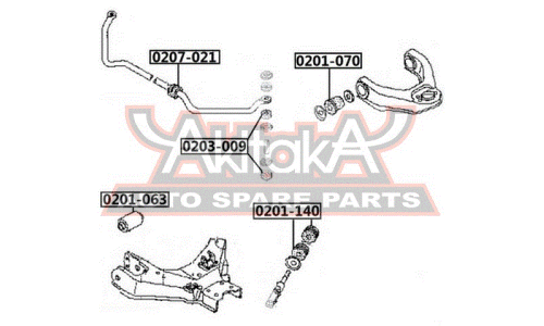Втулка Asva, арт. 0203-009