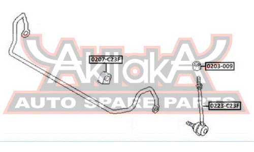 Стойка стабилизатора (линк) Asva, арт. 0223-C23F