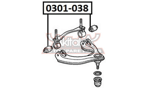 Сайлентблок Asva, арт. 0301-038