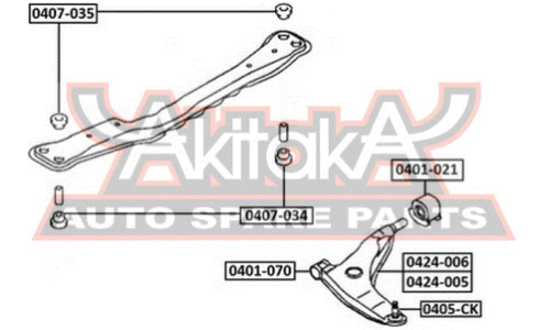 Втулка Asva, арт. 0407-035
