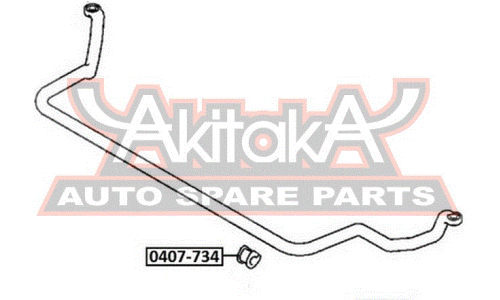 Втулка Asva, арт. 0407-734