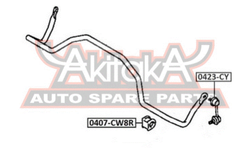 Втулка Asva, арт. 0407-CW8R