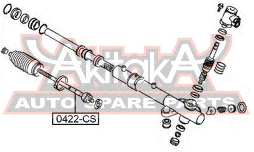 Тяга рулевая Asva, арт. 0422-CS