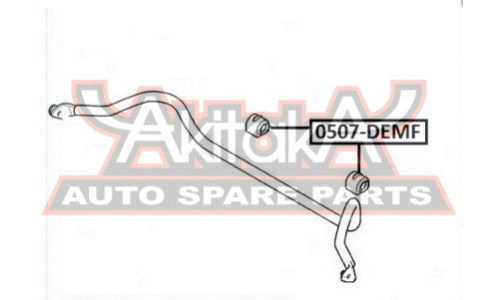 Втулка Asva, арт. 0507-DEMF