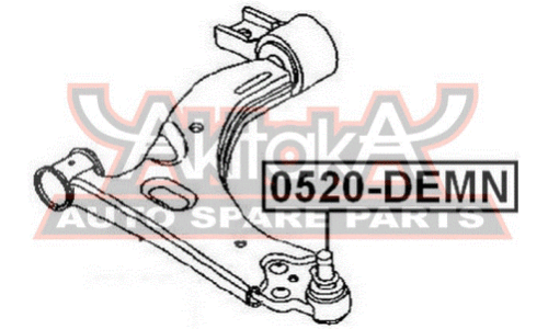Опора шаровая Asva, арт. 0520-DEMN