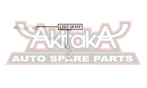 Втулка стабилизатора | перед прав/лев Asva, арт. 1207-IX35F