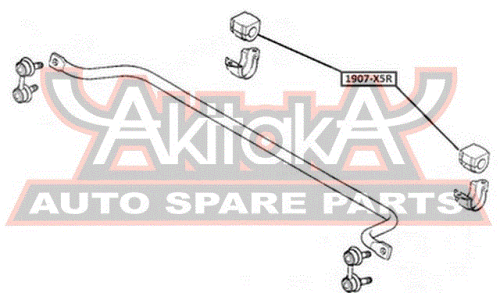 Втулка Asva, арт. 1907-X5R