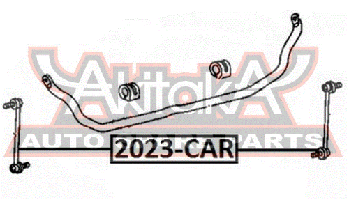 Стойка стабилизатора (линк) Asva, передняя, арт. 2023-CAR