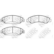 Колодки тормозные NiBK дисковые, арт. PN0400