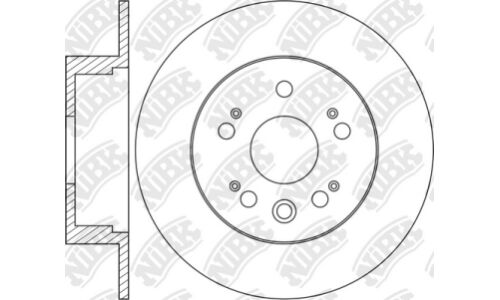 Диск тормозной NiBK, арт. RN1460