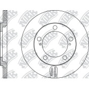 Диск тормозной NiBK, арт. RN1491