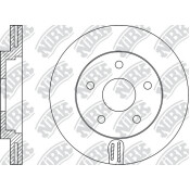 Диск тормозной NiBK, арт. RN1520