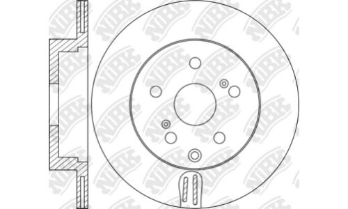 Диск тормозной NiBK, арт. RN1522